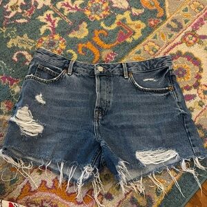 TopShop Distressed Shorts